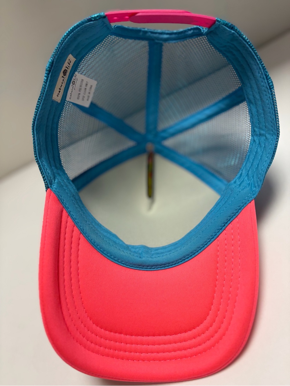 Natural Life Floral Trucker Hat Adjustable Mesh Snapback Bright Boho Surf Beach - Picture 6 of 8